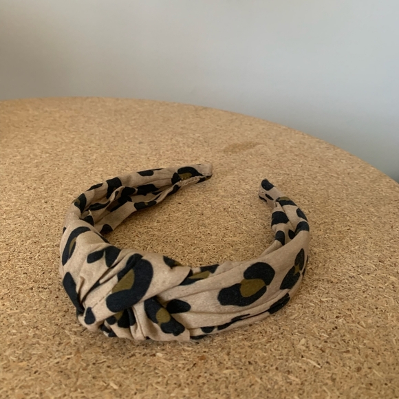 J. Crew Accessories - J. Crew leopard print headband